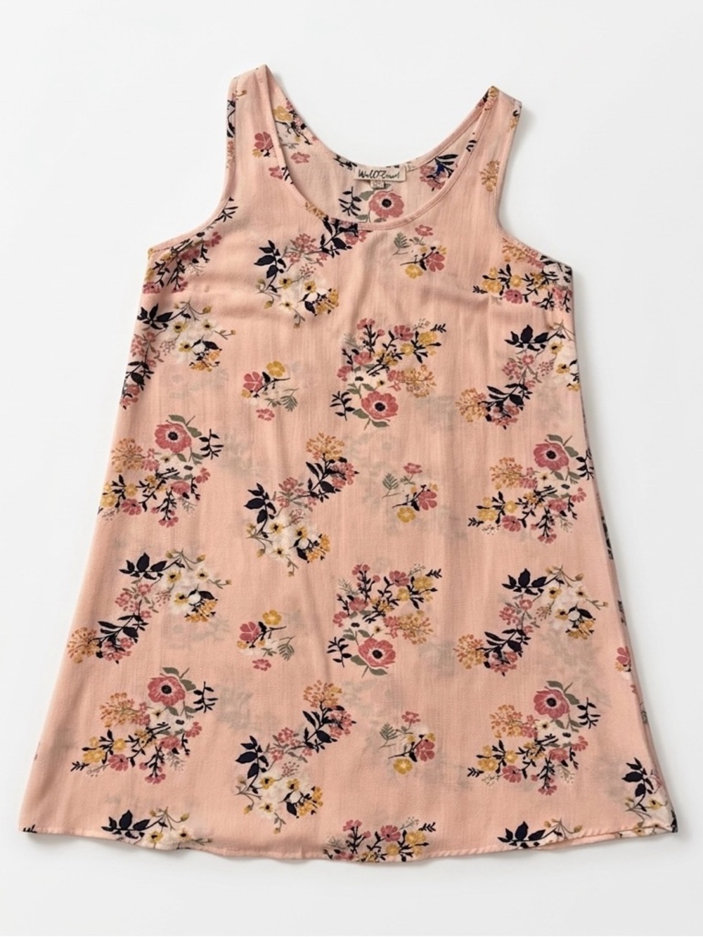 Wallflower Pink Floral Mini Dress - Picture 2 of 7